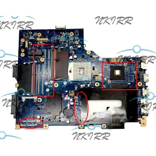 VA70/VG70 Rev:2.1 710M 2G NBMG511001 NBM6Q11001 NBV8911001 69N0VNM12A21 69N099M22A02 MotherBoard for Aspire E1-731 E1-771
