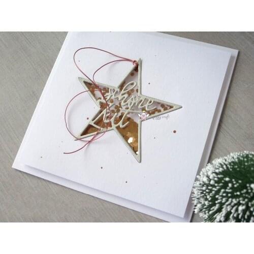 Mmao Crafts Metal Steel Cutting Dies New Ribbon Hexagon Label Stencil For DIY Scrapbooking Paper/photo Cards Embossing Dies