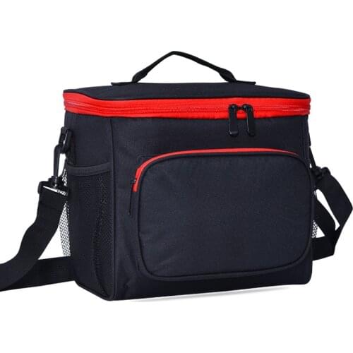 Fashion Lunch Bag Oxford Cloth Waterproof Women Kids Men Work Picnic Travel Double Layer Storage Insulated Food Tote Box