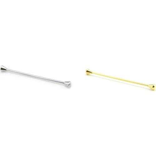 Mens Jewelry Collections Collar Pin Collar Bar Tone Barbell Assorted Styles Fashion Accessories