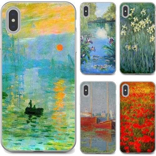 Claude-Monet-Impressionism For Huawei Nova 2 2i 3 3i Y3 Y5 Y6 Y7 Y9 Prime 2015 2016 2017 2018 2019 Soft Cases