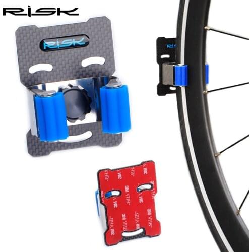 Risk MTB Road Bicycle Wall Parking Clamp Rack Bike Holder Mountain Bike Storage Rack Cycling Tire Support Stand Mount 2019 New