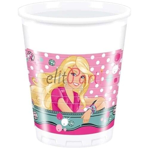Barbie Plastic Cup (8 Pcs) 422947662