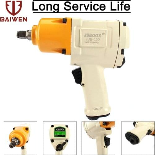 Air Impact Wrench Pneumatic Gun 1/2'' Industry High Torque Pneumatic Tool Model JSB-450 Long Service Life Power Tool