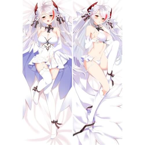 Dakimakura Anime Prinz Eugen(Azur Lane) Gentle Bite Double-sided Print Life-size Body Pillow