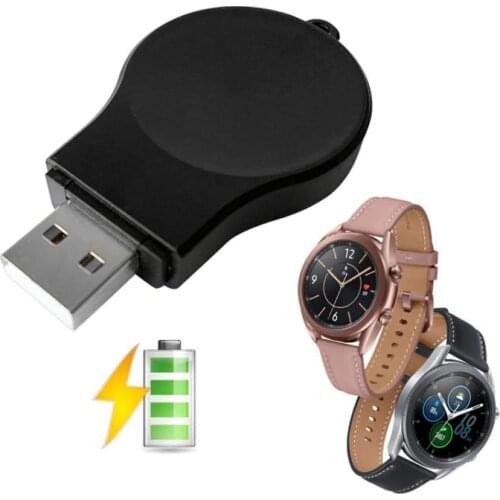 USB Charger for samsung-Galaxy Watch 3 41/45 R840 R850 Charger For Active 2/1