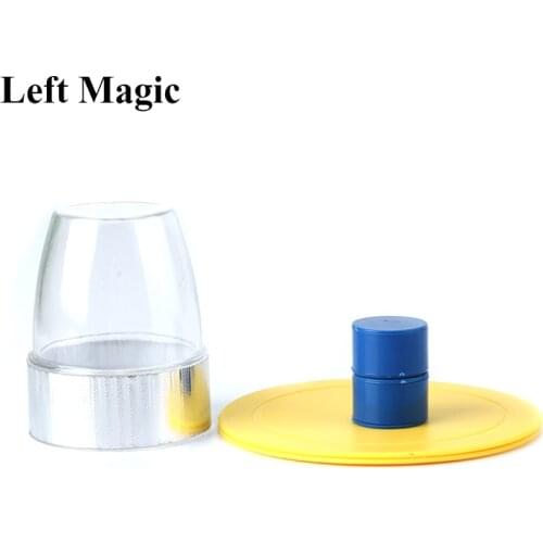 Penetrating Block - Close Up Magic Tricks Stage Magic Props Gimmick Illusions Accessories Professional Magic