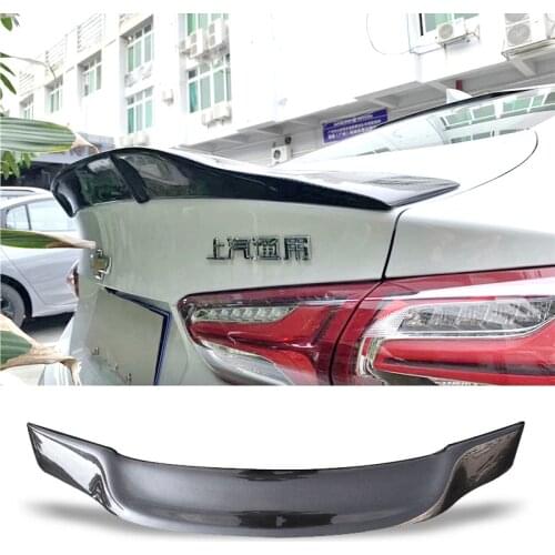 Car Trunk Spoiler Carbon Fiber FRP Auto Rear Trunk Wing R For Chevrolet Malibu 2006 - 2019 Style Accessories Spoiler