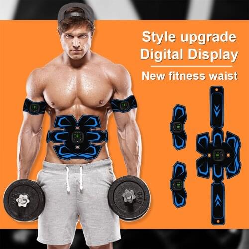Abdominal Muscle Sport Stimulator Body EMS Slimming Belt Fat Burning Exerciser Eletrostimolatore Arm Leg Massage Product