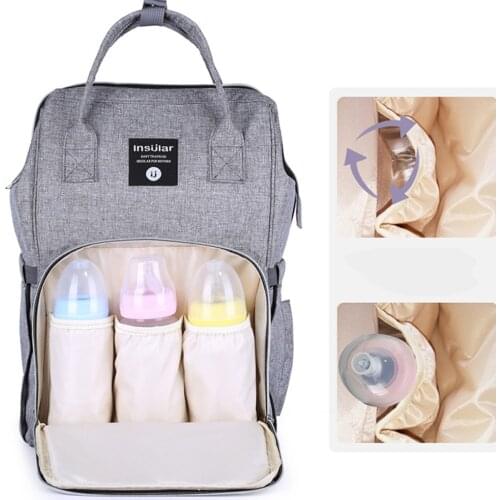 Diaper Bag Maternity large nappy bag Travel Backpack Nursing Bag for Baby Care Pram Cart Basket Hook Stroller Accessories