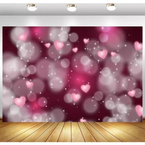 Light Polka Dots Bokeh Photography Background Sweet Girl Lady Portrait Wedding Prom Dance Party Backdrop For Photo Studio Props