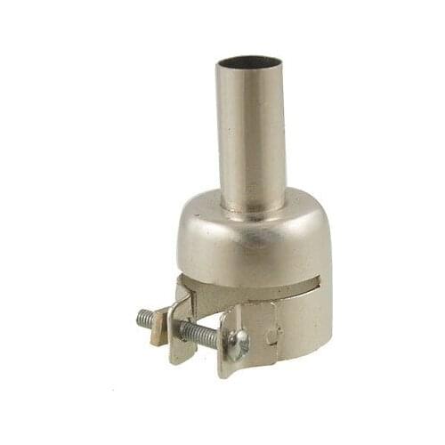 Hot Air Gun 3mm/4mm/5mm/8mm/9mm/10mm/12mm Dia Nozzle Silver Tone for 850A Rework Soldering Station