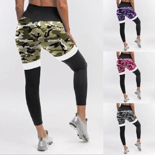 Printed Women Sport Leggings High Push Up Yoga Pants Woman Gym Fitness Running Tights Running Legins