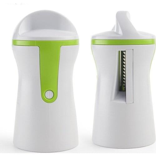 1PC Vegetable Spiralizer Slicer Funnel Grater for Carrot Cucumber Slicer Chopper Vegetable Spiral Blade Cutter Kitchen OK 0412
