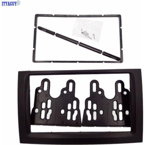 2 DIN Car Radio Fascia fit for SKODA Fabia 2003-2006 stereo facia frame panel dash mount kit adapter trim Bezel Radio Frame