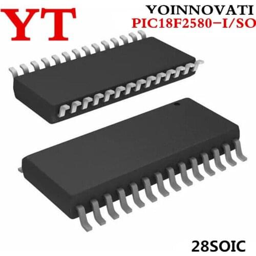 20pcs/lot PIC18F2580-I/SO 18F2580-I/SO PIC18F2580 MCU 8BIT 32KB FLASH 28SOIC