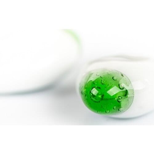 21# 4pcs Broad bean Shape Ice Cracked Porcelain Beads For Jewelry Making China DIY China Ceramics beads 4pieces/lot #IY124