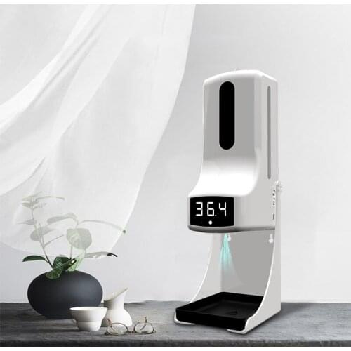 NEW K9 PRO Automatic Liquid Soap Dispenser Smart Sensor Non-contact Infrared thermometer Digital hands washing Free Sanitizer