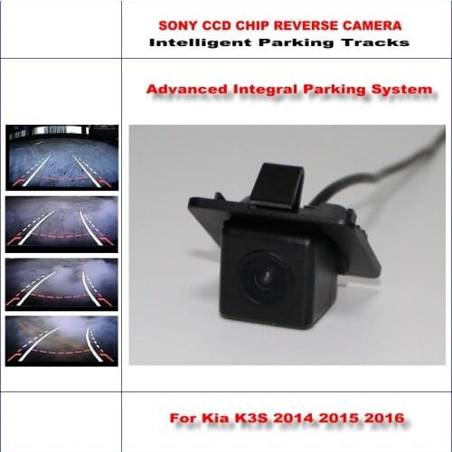 Car Rear Camera For Kia K3S 2014 2015 2016 NTSC PAL RCA AUX HD SONY High Quality 3089 Chip Intelligentized CCD CAM