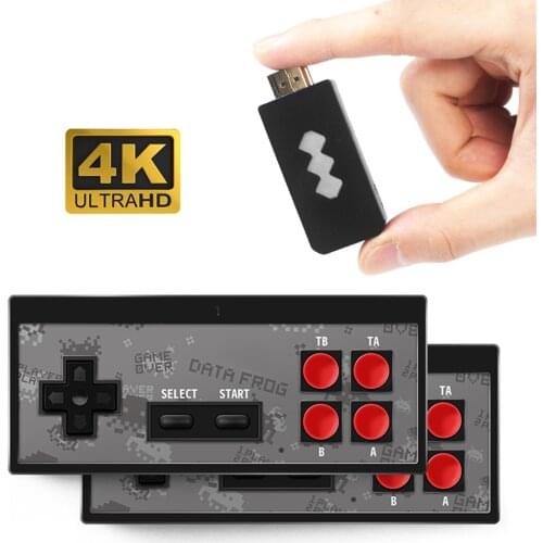 USB Wireless Handheld TV Video Game Console Build In 620 Classic Game 4K 8 Bit Mini Video Console Support HDMI Output AV output
