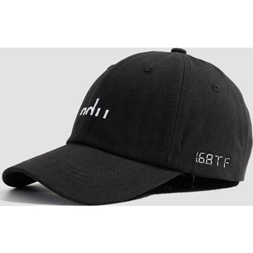 100% Cotton Baseball Cap for Women and Men Summer Fashion Visors Cap Letter Embroidery Casual Snapback Hat Casquette