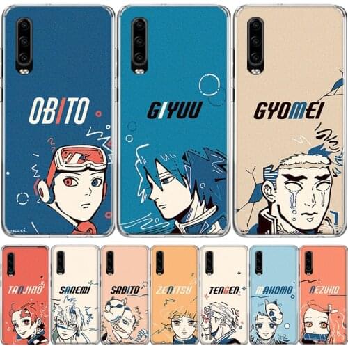 Anime Demon Slayer Blade Cartoon Phone Case For Huawei Mate 30 20 10 P40 P30 P20 P10 Pro Lite P Smart Z Plus 2019 2018 Cover Coq