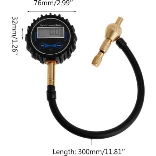 Digital Rapid Tyre Tire Air Deflator Pressure Gauge 4WD 4X4 Off-Road Vehicle Car A0KF