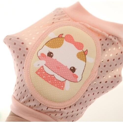 Baby Knee Pads Soft Anti-fall Cute Cartoon Shock Absorption Baby Elbow Cushions Newborn Crawling Toddler Training Protection