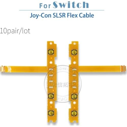 HOTHINK 5pair/lot SR SL Right Left Flex Cable for Nintendo Switch NS JOY-CON Repair Part Nintend Switch JOY CON repair part