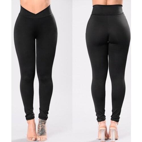 Hirigin 2020 High Waist Yoga Pants Women Compression Fitness High Elastic Long Pants Hot Sale Casual Autumn Black Leggings