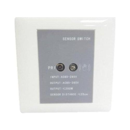 Type 86 Anti-shock Don't touch Hand sweep induction switch Photoelectric sensor switch infrared Bathroom sensory switch Kitchen