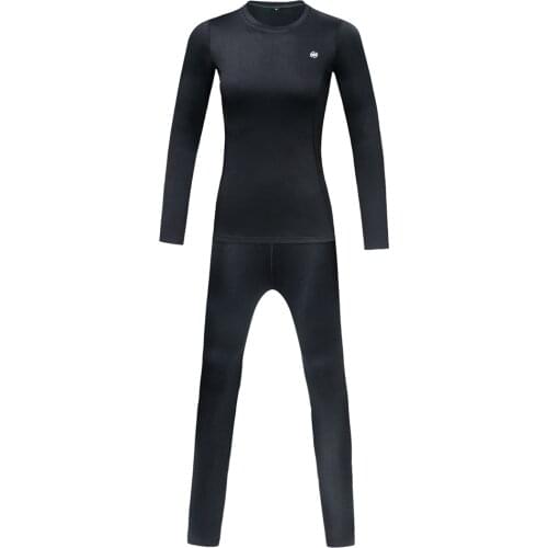 Winter Thermal Underwear Fleece Long Sleeve Long Johns Top & Bottom Set Skiing Underwear Set Cotton Thermal Underwear Set