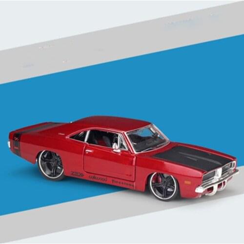 Diecast 1:24 Police American Muscle Vehicle Static Alloy Car Model Collection Decorations Toy Ornament Souvenir Display Gifts
