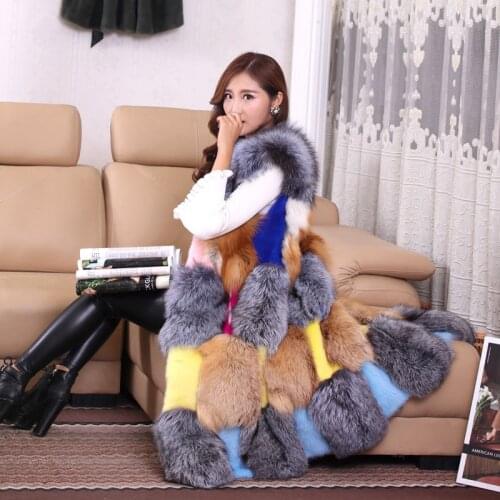 Undefined Natural Faux Fur Vest Female Fluffy Cardigan Jacket 2020 Winter Womens Fur Coat New Jackets Female Sleeveless Russian