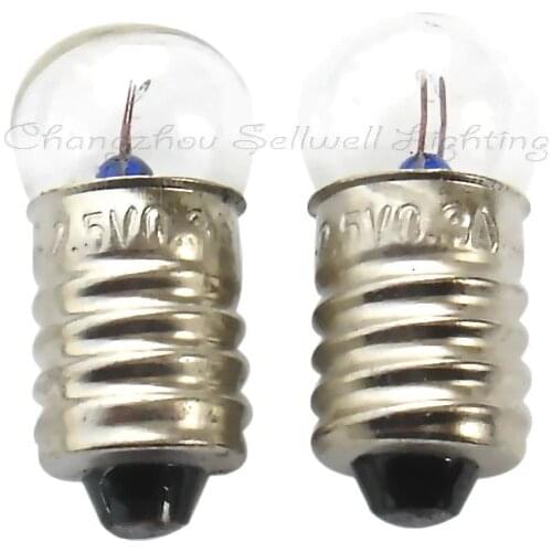 New!e10 G11 2.5v 0.3a Miniature Lamp Bulb Light A070 Sellwell lighting factory
