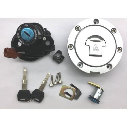 Motorcycle Ignition Switch Fuel Gas Cap Lock Key Kit For Honda CBR1000RR 2008-2014