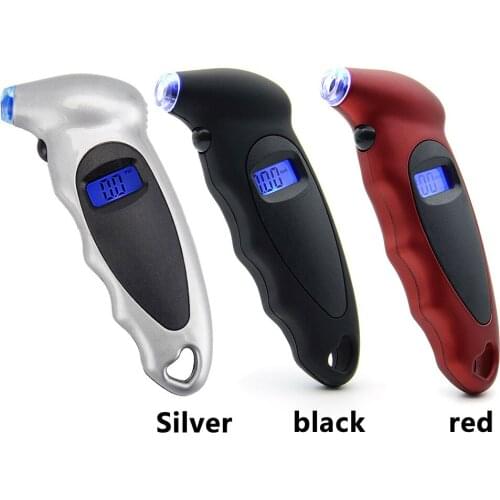 Durable Digital Tire Pressure Backlight Indicator Driving Safety High-Precision 0-150 PSI Tyre Gauge Alert Sensor Tire Pressure