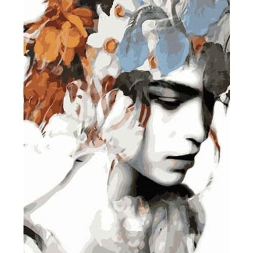 Diy Acrylic brush canvas Moderne Wall Art Decors childerd Gift paint by number handpainted oil paint brush canvas 40X50Cm