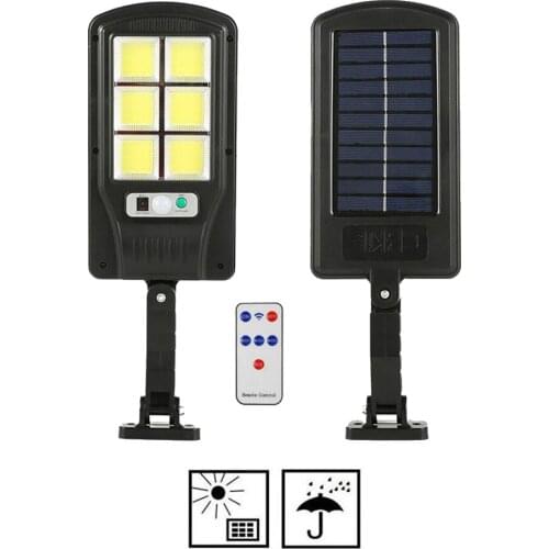 2pcs 120 LED New Solar Powered Light Outdoor Waterproof Garden 3 Mode LED Solar Lamps Pir Motion Sensor Security Wall Lamp 3 mod
