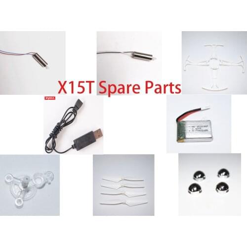 SYMA X15T X15A Drone Spare Part Propeller Protection Frame Battery Motor Engine Motor Frame Blade Cover Transmitter Accessory