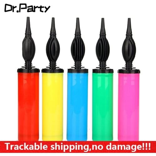 High Quality Party Balloon Pump for Latex Heilum Foil Balloons Inflatable Toys Hand Held Portable Labor Saving Air Pump JL0041