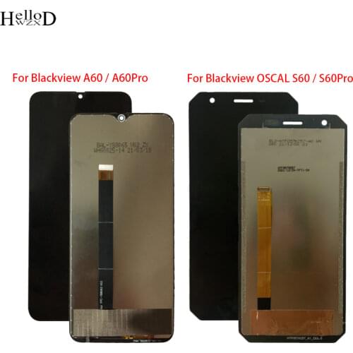 Original Mobile LCD Display For Blackview A60 6.1 inch Touch Screen 1280*600 LCD Display Assembly A60 Pro Digitizer Panel Tools