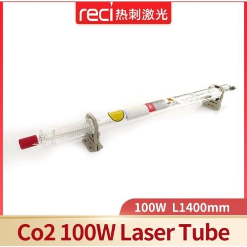 001 Reci CO2 Laser Tube W4 100W Spare Parts High Quality For Cutting Machine