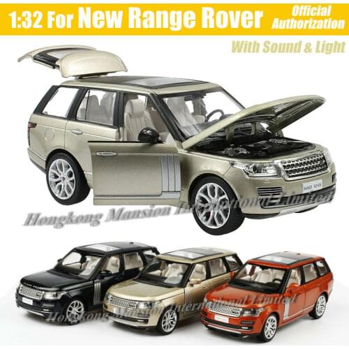 1:32 Scale For New Range Rover Luxury SUV Diecast Alloy Metal Car Model Collection Off-road Vehicle Model Toys Car