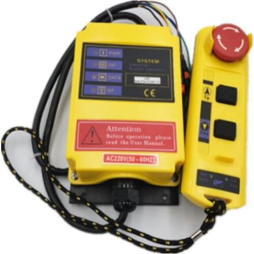 1 pcs A2S Industrial Electric Hoist Crane Remote Control Switch 1 Receiver Transmitter