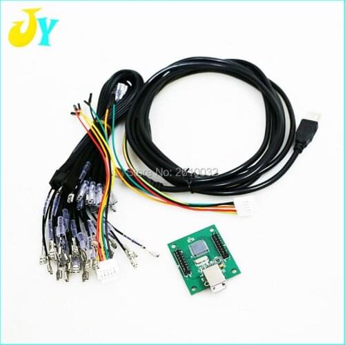 2 Players USB Interface / Board / Encoder to Jamma Arcade Controller For DIY Jamma Mame / Raspberry pi