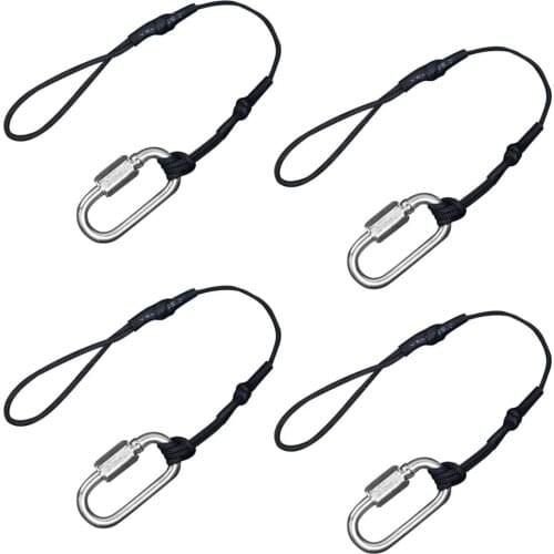 4 Packs Camera Tether Safety Strap, SourceTon Camera Strap for DSLR Camera and Mirrorless Professional Cameras