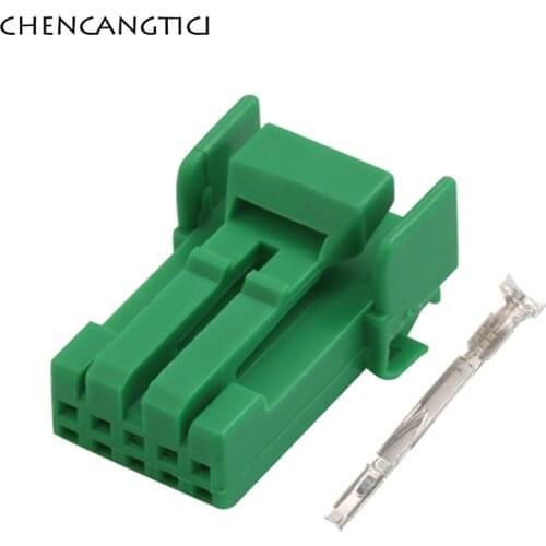 5 Sets 5 Pin Way Automotive Wire Connector Light Socket Steering Booster Female Plug For Honda Toyota IL-AG5-5S-S3C1