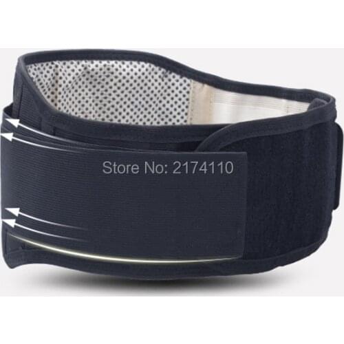 5pcs/lot Free Shipping Classic Tourmaline Magnetic Healthcare Lumbar Waist Support Protector Heating Back Pad with Factory Price