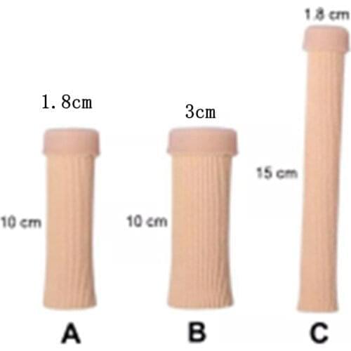 500pcs DIY Gel Tube Bunion Toe Protective Cover Finger Calluses Separator Blister Protector Cover For Ballet Shoes High Heels